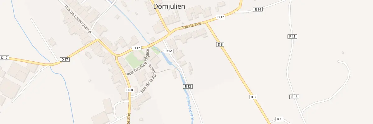 Plan du 70 Pl du Quegnot à Domjulien