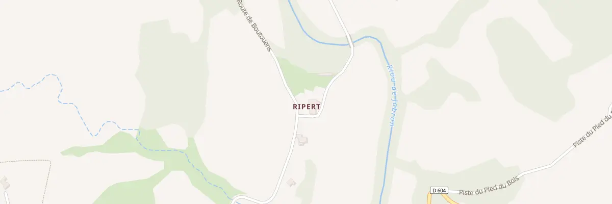 Plan du 612 Rte de Boutouens à Salignac