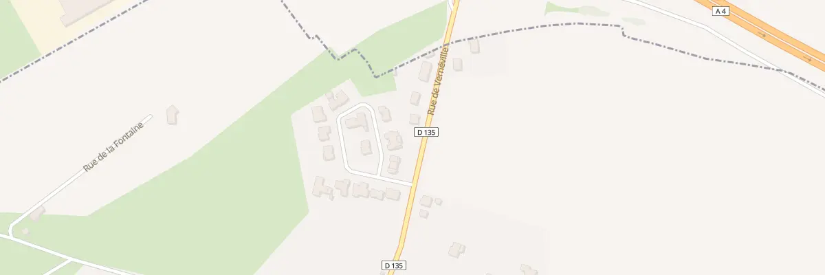 Plan du 5 Rue de Vernéville à Saint-Ail