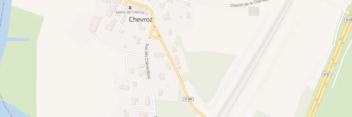 Plan du 8  à Chevroz