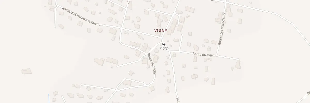 Plan du 954 Rte de Vigny (La Fruitiere) à Jonzier-Épagny
