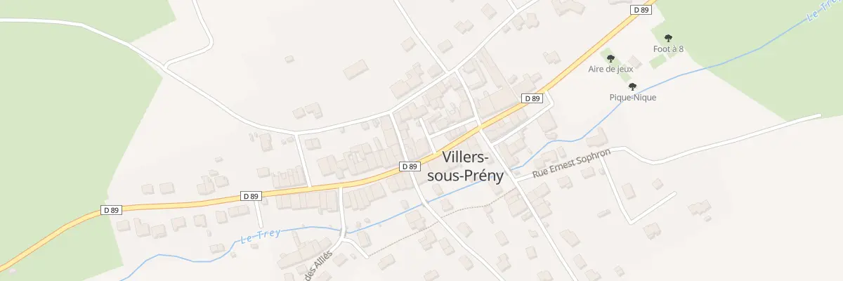 Plan du 7 Rue de la Libération à Villers-sous-Prény