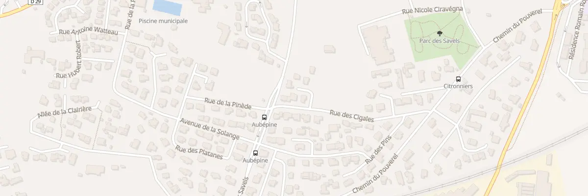 Plan du 40 Rue du Lot Domaine des Pins à La Garde