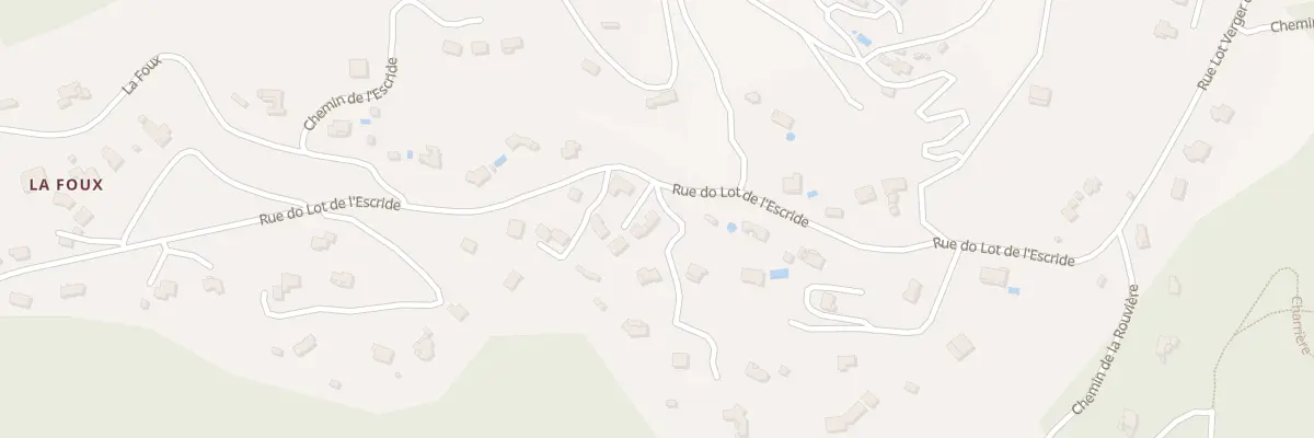 Plan du 5000 Hubac de l’Escride à Belgentier