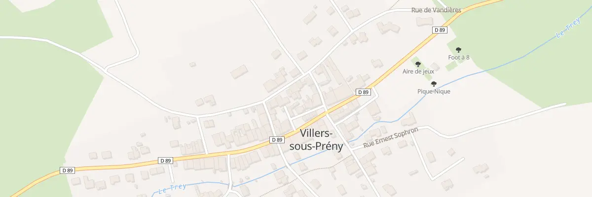 Plan du 6 Imp de la Paix à Villers-sous-Prény