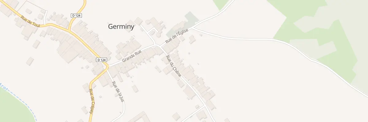 Plan du 5007 Rue du Chêne à Germiny