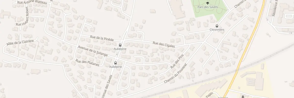 Plan du 30 Rue du Lot Domaine des Pins à La Garde