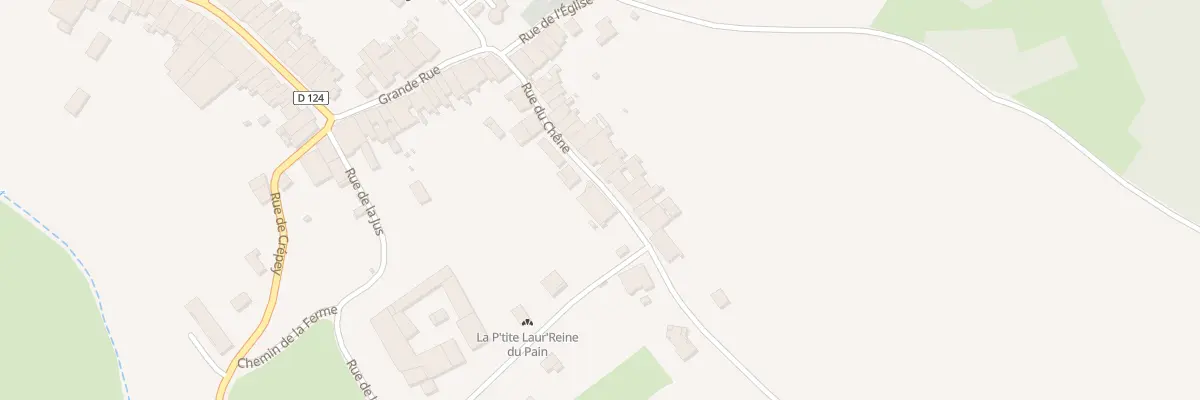 Plan du 13 Rue du Chêne à Germiny