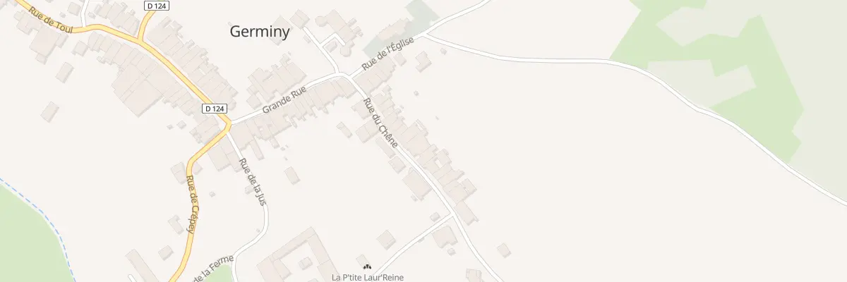 Plan du 16 Rue du Chêne à Germiny