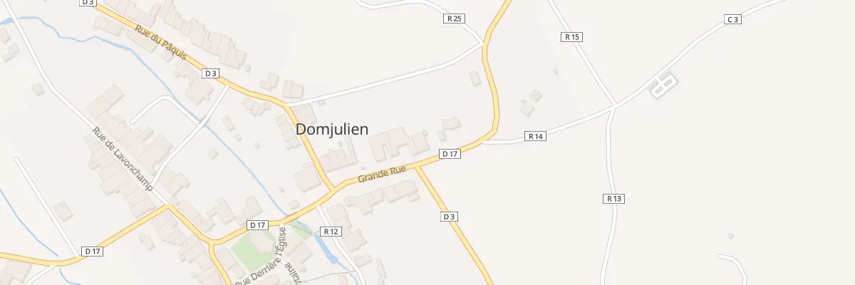 Plan du 261 Grande Rue à Domjulien