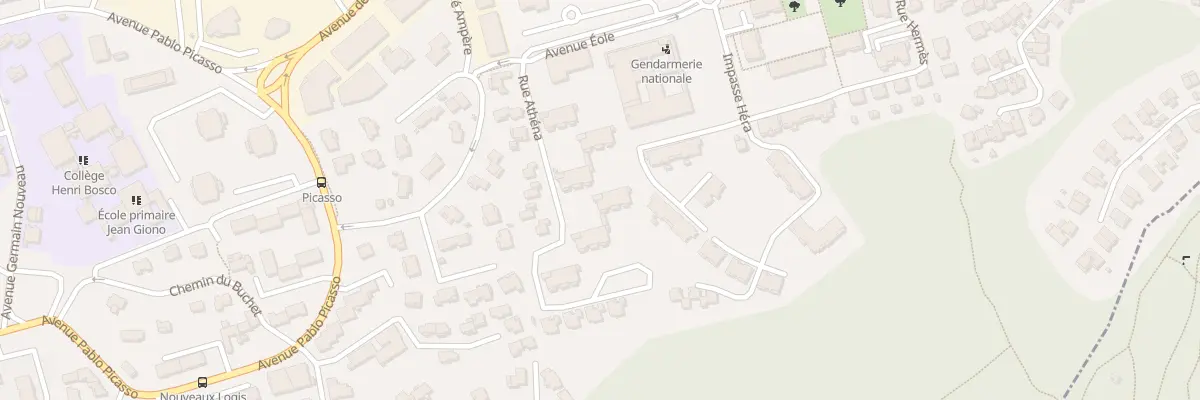 Plan du 43 Rue Athena à La Valette-du-Var
