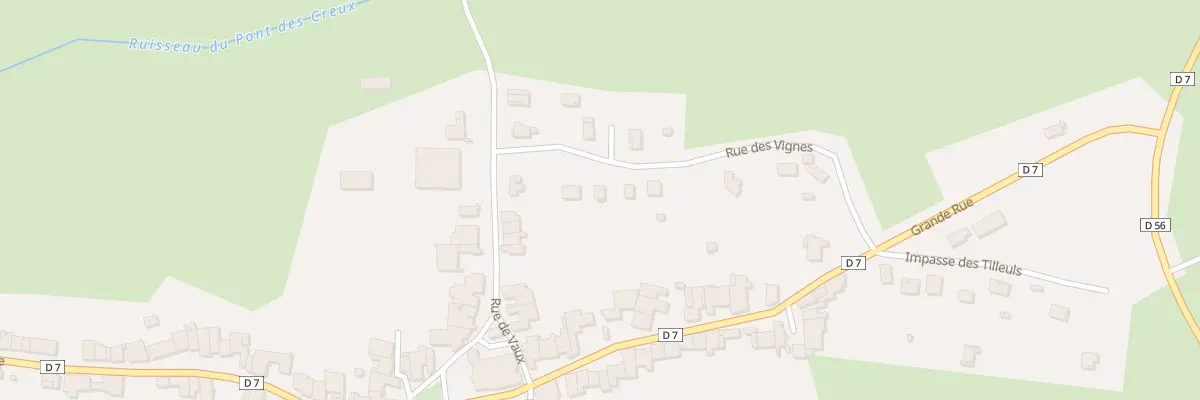 Plan du 6 Rue des Vignes à Purgerot