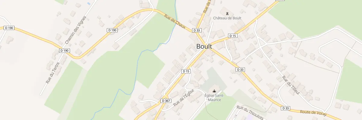 Plan du 4 Rue Basse à Boult