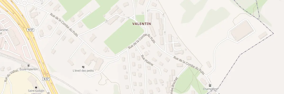 Plan du 15 Rue Platine à École-Valentin