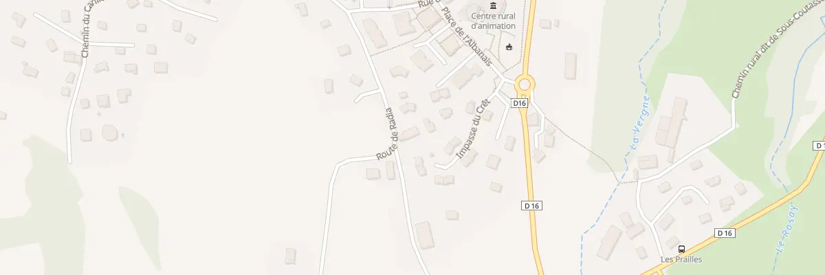 Plan du 173 Rte de la Radia à Marcellaz-Albanais