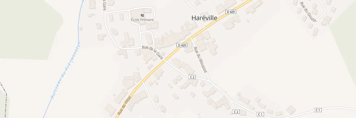 Plan du 21 Rue de Valleroy à Haréville