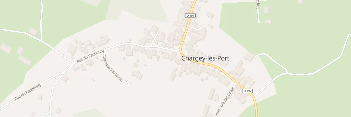Plan du 6 Gpl Grande Place à Chargey-lès-Port
