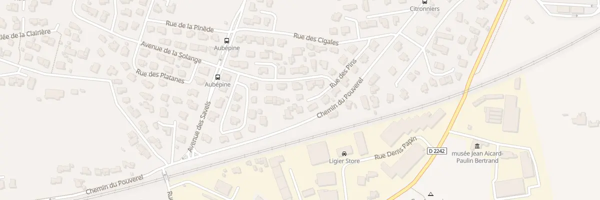 Plan du 16 Rue du Lot Domaine des Pins à La Garde
