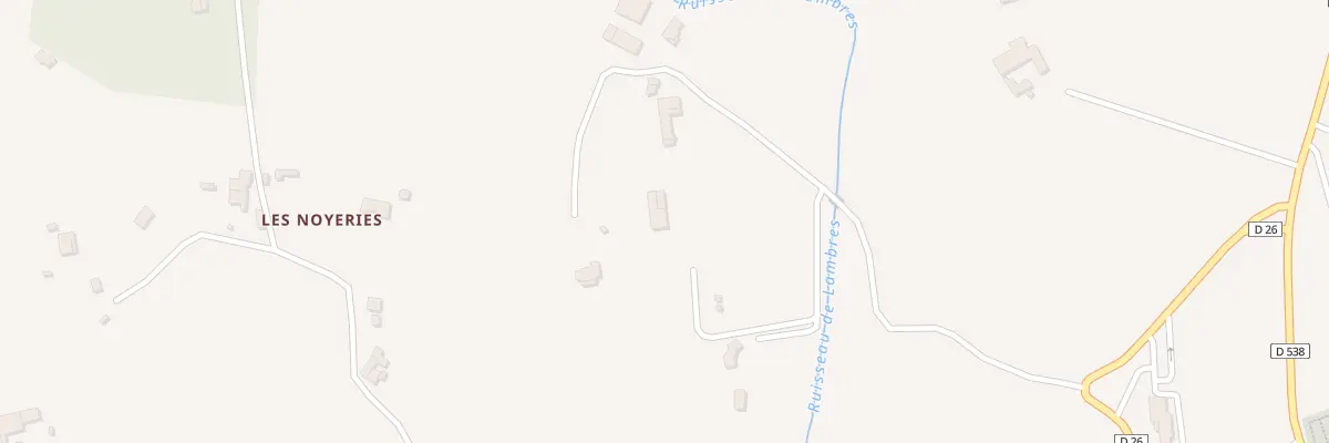Plan du 5197 Les Noyeries à Divajeu