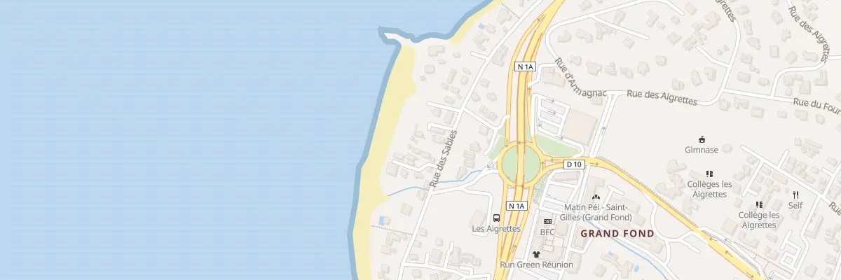 Plan du 117 Rue des Sables à Saint-Paul