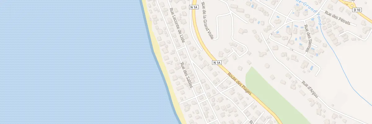 Plan du 60 Rue des Sables (St Gilles) à Saint-Paul