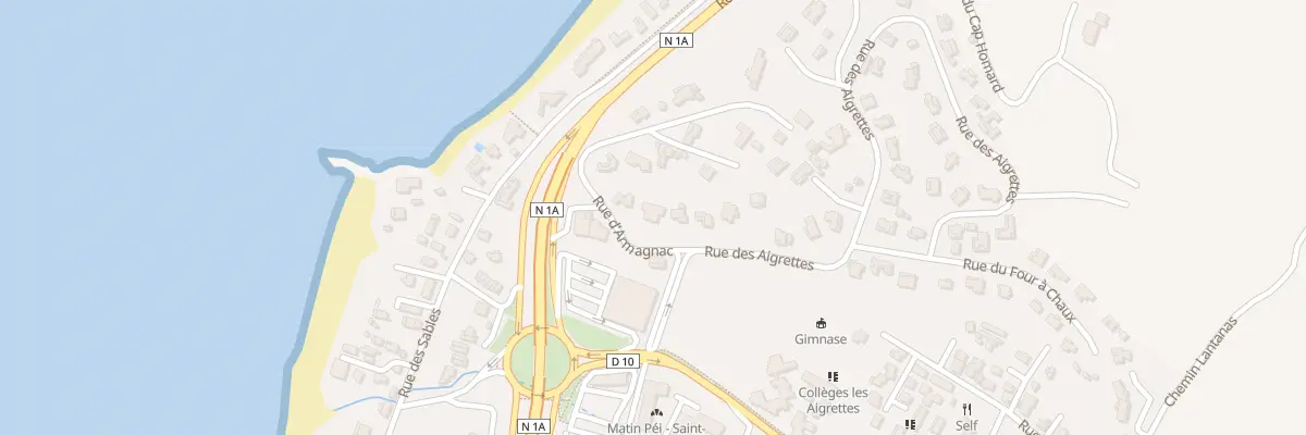 Plan du 15 Rue d’Armagnac à Saint-Paul