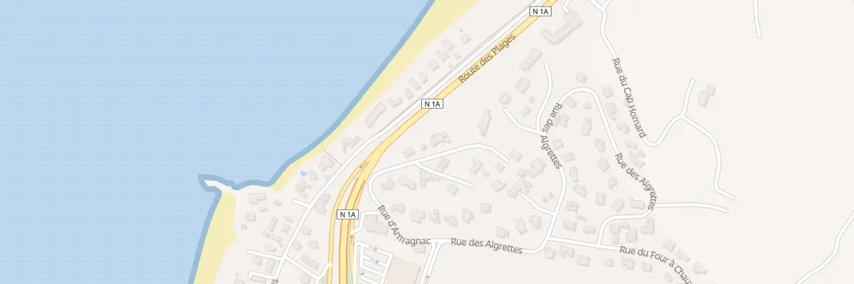 Plan du 4Q Rue d’Armagnac à Saint-Paul