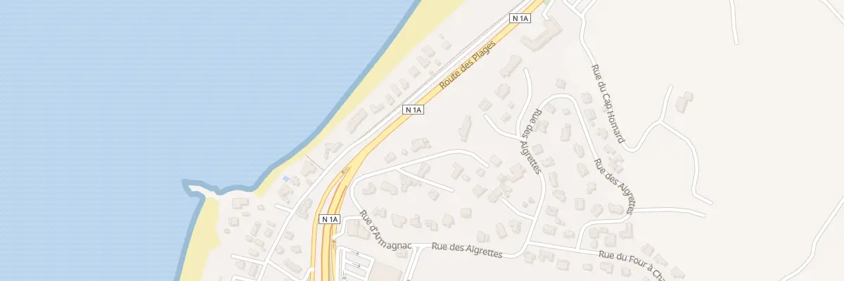 Plan du 4T Rue d’Armagnac à Saint-Paul
