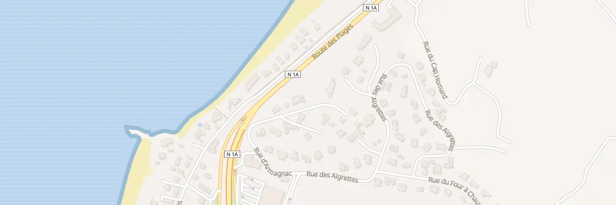 Plan du 4 Rue d’Armagnac à Saint-Paul