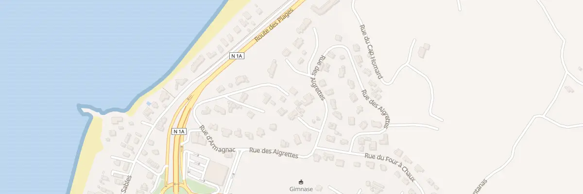Plan du 3B Rue d’Armagnac à Saint-Paul