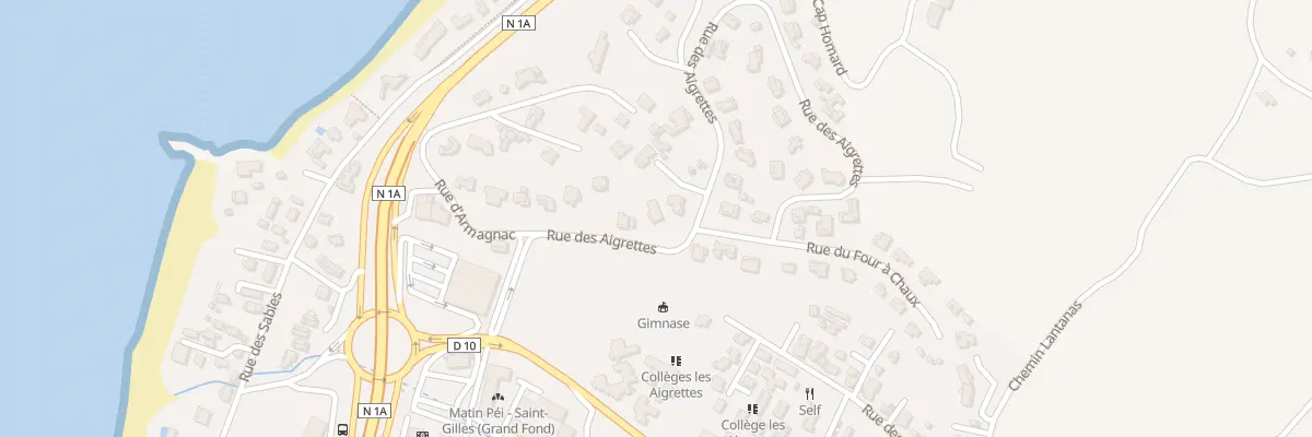 Plan du 27 Rue d’Armagnac à Saint-Paul