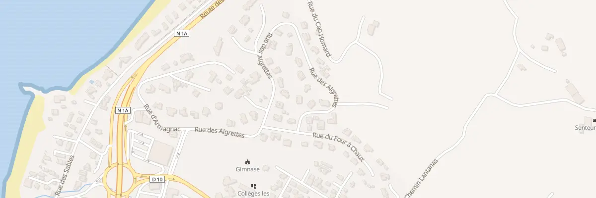 Plan du 3 Rue des Aigrettes à Saint-Paul