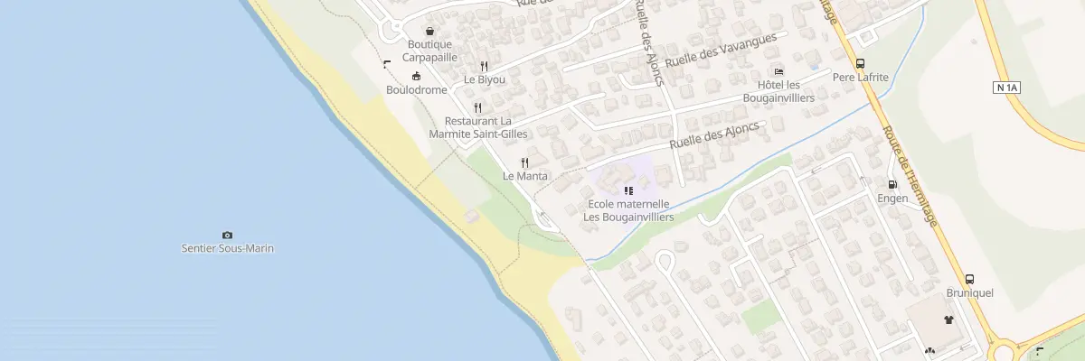 Plan du 9849 Bd Leconte de Lisle à Saint-Paul