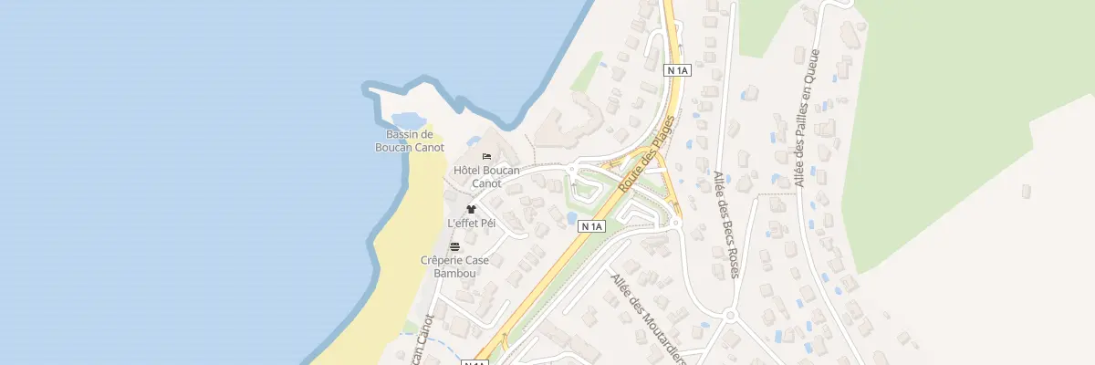 Plan du 5 Rue du Boucan Canot à Saint-Paul