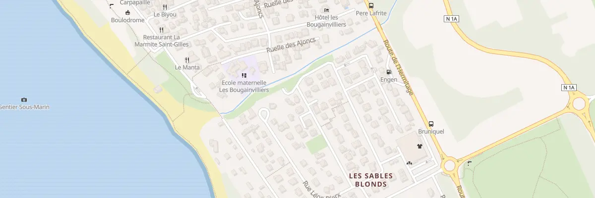 Plan du 34 Rue Michelle Bonneuil à Saint-Paul