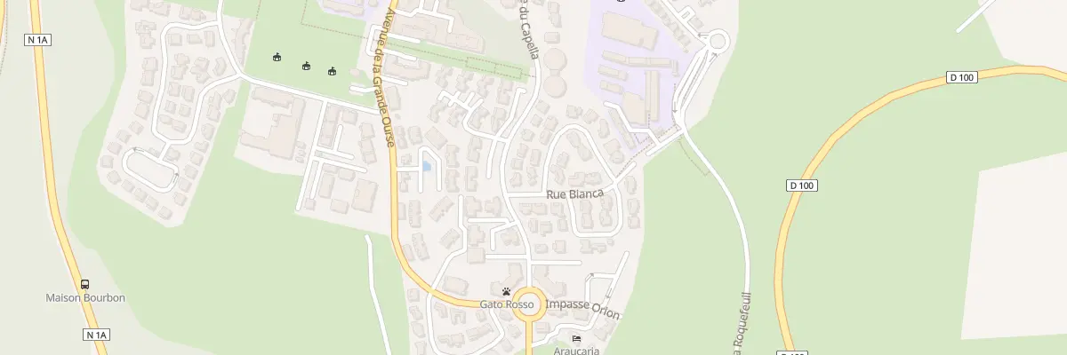 Plan du 1 Rue Cordelia à Saint-Paul