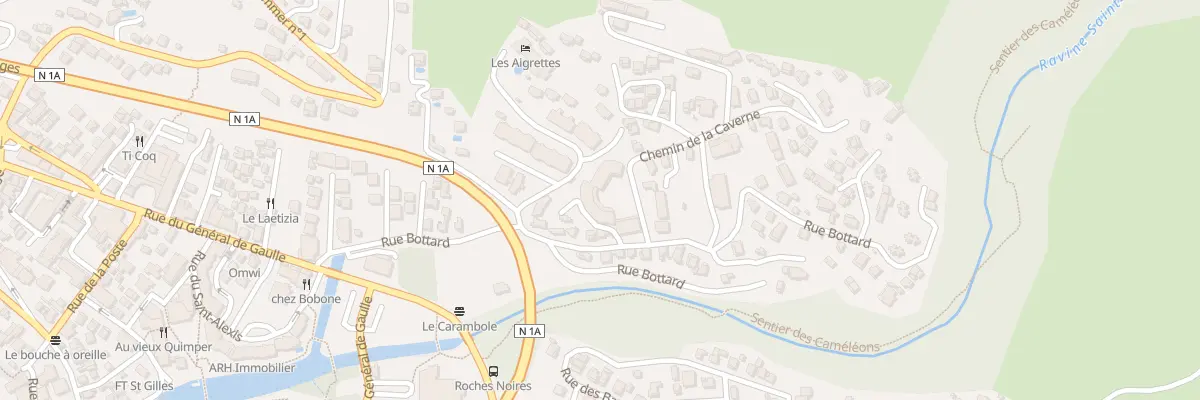 Plan du 3 Che de la Caverne à Saint-Paul