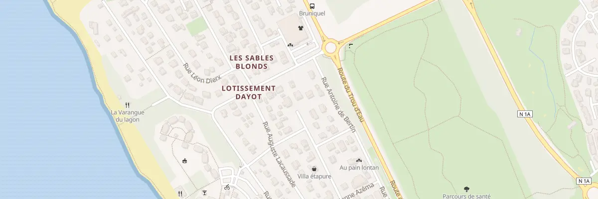 Plan du 11A Rue E Azema (St G Les Bns) à Saint-Paul