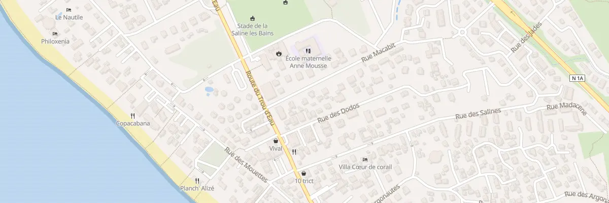 Plan du 9006 Rue des Macabits à Saint-Paul
