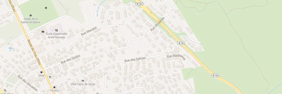 Plan du 22T Rue des Cypris à Saint-Paul