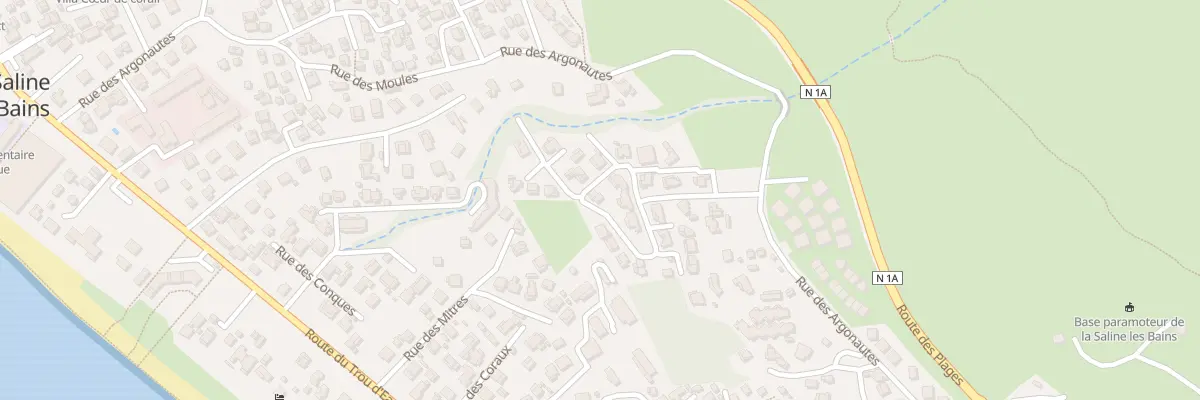 Plan du 31B All Roches Couleurs à Saint-Paul