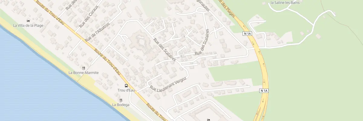 Plan du 56A Rue des Scalaires (St Gill) à Saint-Paul