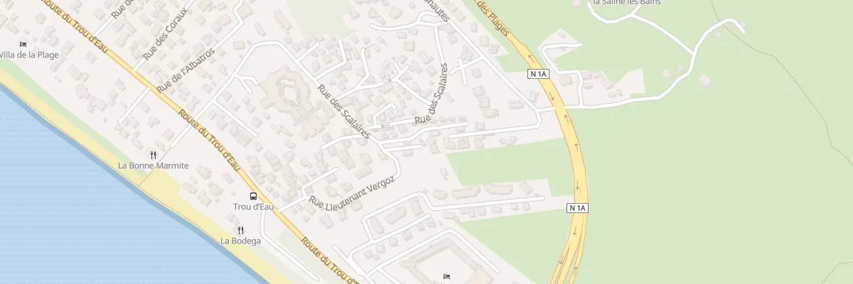 Plan du 50 Rue des Scalaires (St Gill) à Saint-Paul