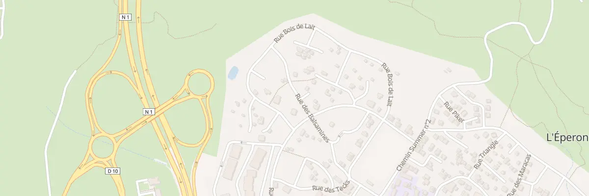 Plan du 31 Rue des Balsamines à Saint-Paul
