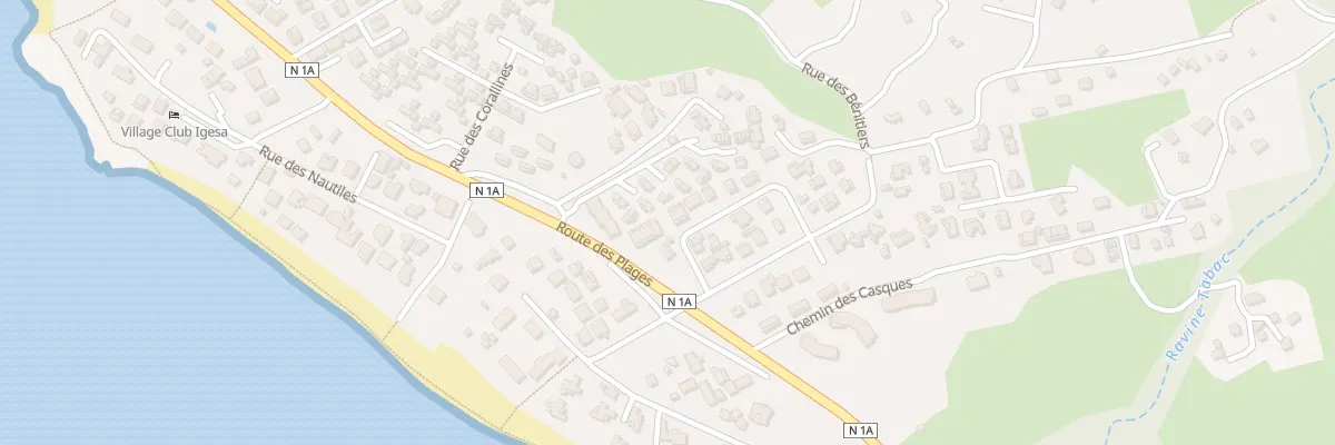 Plan du 36 Rue des Strombes à Saint-Paul