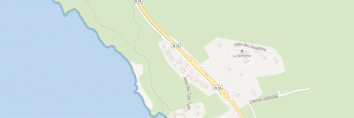 Plan du 4A Rte Nationale 1 A aux Trois-Bassins