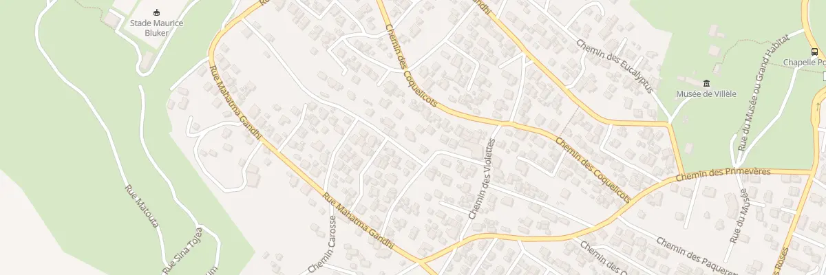 Plan du 4 Rue des Fougères à Saint-Paul