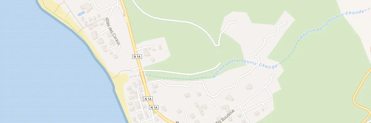 Plan du 23 All des Pétrels aux Trois-Bassins