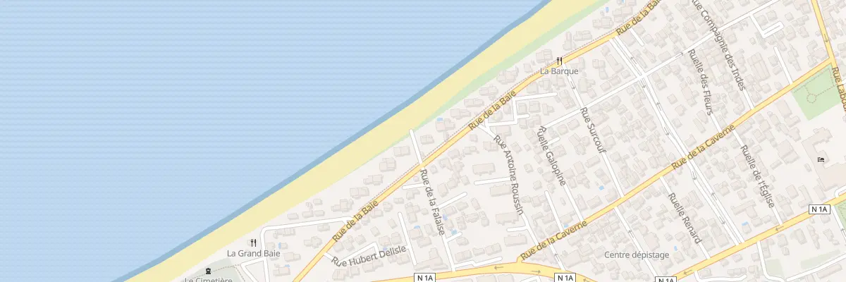 Plan du 76 Rue de la Baie à Saint-Paul