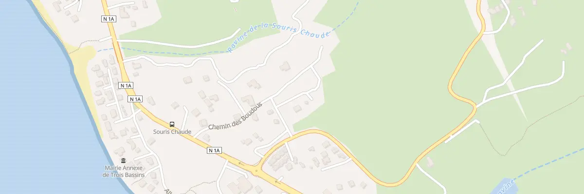 Plan du 39 Che des Boudous aux Trois-Bassins